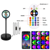 Smart Bluetooth Sunset Lamp